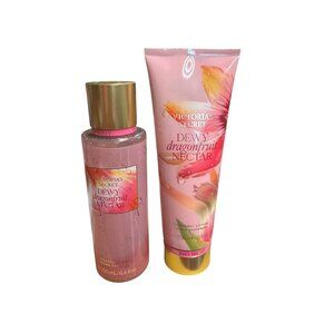 Victoria's Secret 2pc Dewy Dragon Fruit Nectar NEW